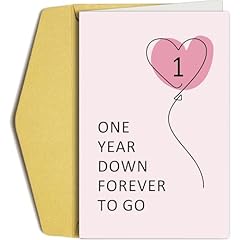 1 Year Anniversary Card