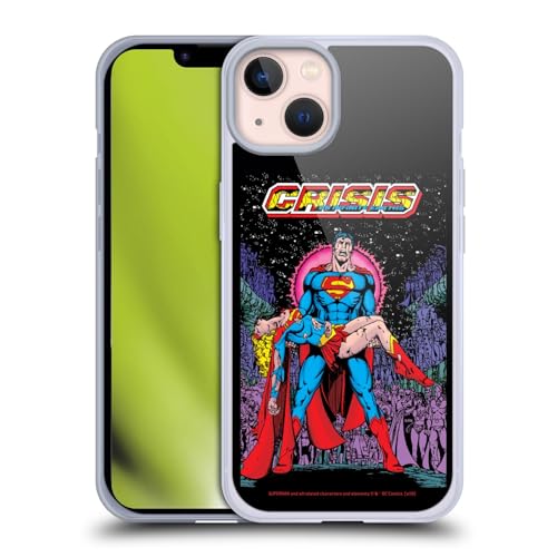 Funda de Superman para iPhone 13 carcasa gel silicona Supergirl DC Comics de cómic