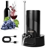 AIKARO   Aérateur de vin électrique bec verseur rechargeable automatique avec base