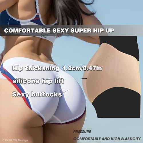 Men Crossdressing Panties Hiding Gaff Camel Toe Control Short Butt Lifter Shapewear for Crossdresser & Transgender4