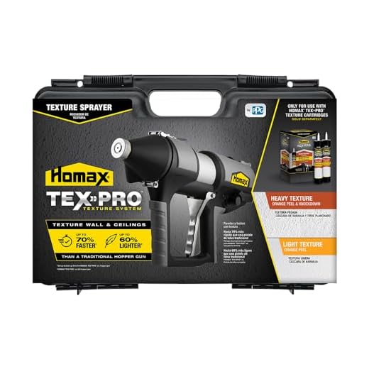 Homax Tex-Pro Texture System Sprayer with Durable Carry Case