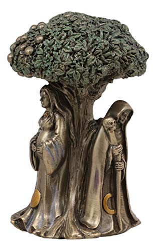 Estatua Decorativa Triple Diosa 5.5 pulgadas miniatura 3