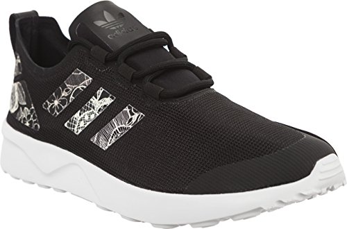 adidas Femme ZX Flux ADV Verve Baskets Basses, Noir (Core Black/Core Black/FTWR White), 37 1/3 EU