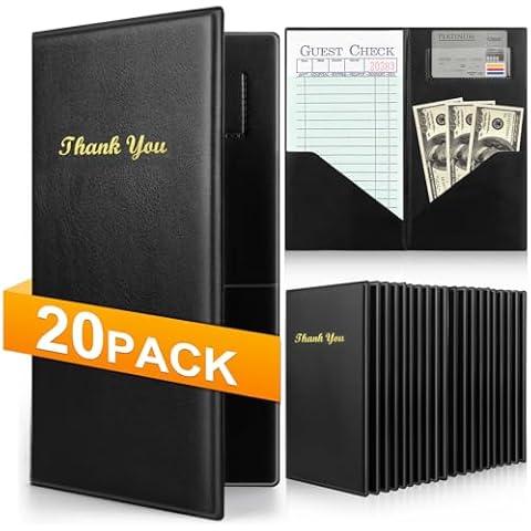 ZENOWICK 20 Pcs Server Books Cover
