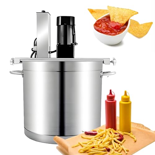 Mezclador de mermelada eléctrico automático con raspador de 4 cuchillas para sopa, salsa de chile, bebidas, mermelada y gachas