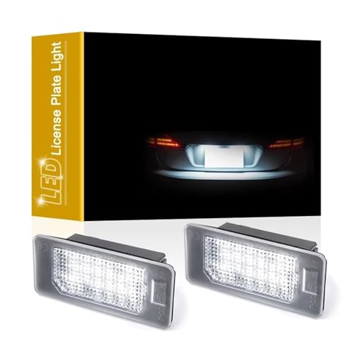 Lámpara matrícula LED 12V para VW Passat Hatchback 5 puertas R36 2008 2009 2