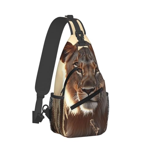 Small Sling Bag para Hombre y Mujer