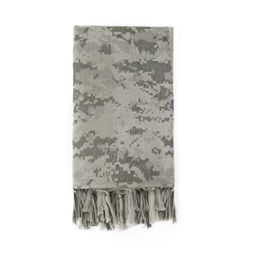 Image of Explore Land Cotton Shemagh Keffiyeh Tactical Desert Scarf Neck Head Wrap with Tassel for Men Women