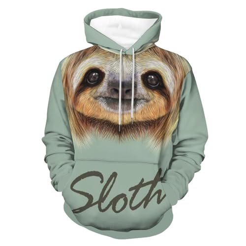 Sweat à capuche paresseux pull confortable pour vos journées cocooning et sorties de week-end