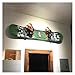 SOFXnng Snowboard Display Rack, Wall Mount Storage Minimalist Wall-Mount Surfboard Rack/Display Mount Easy to Use for Indoor Outdoor