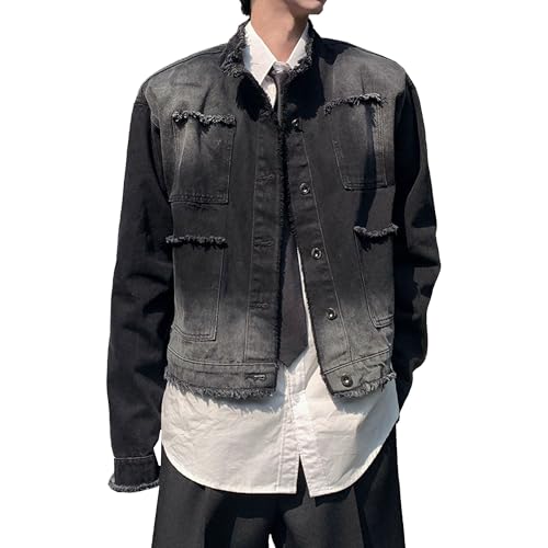 Veste en jean homme boutons classiques pour vos sorties décontractées
