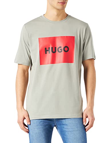HUGO Dulive222 T-Shirt, Medium Grey030, XL Uomo
