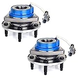 Bodeman - Pair 2 Front Wheel Bearing and Hub Assembly w/ABS for 2000-2013 Chevy Impala 2000-2007...