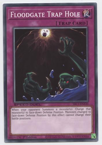 YU-GI-OH! Agujero de trampa para compuerta - SBC1-ENF20 - Común - 1 edición