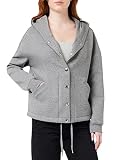 Comma CI Damen Sweatshirt, 90W4 Stone Grey Melange, 36