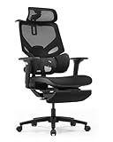 EastForce 日本ブランド LUMBIRT4.0(ランバート4.0) メッシュ座面 3ゾーンランバーサポート搭載 座面スライド 4Dヘッドレスト 4Dアームレスト 背面5段階調節 リクライニング 人間工学 オフィスチェア デスクチェア 椅子 ブラック