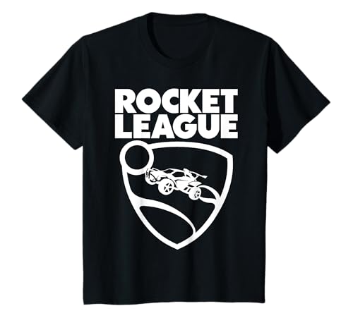 Bambino Rocket League Testo Con Logo Bambini Maglietta