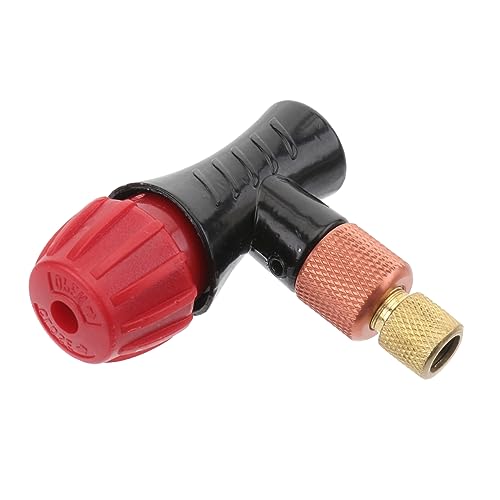 MUELODSIC Adaptador Inflatable Bottle para Bicicleta Cabezal Inflador Portátil Diseño Compatible Neumáticos Tubeless Aleatorios