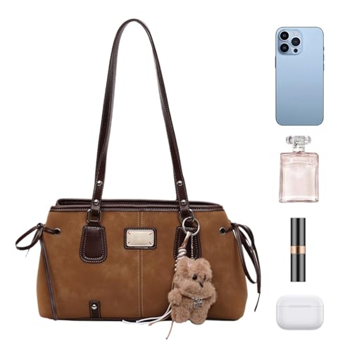 Pochette vintage en cuir PU compacte : finis les sacs lourds
