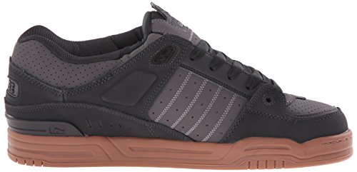 Image of Globe Mens Fusion Skate Shoes, Night /Charcoal /Gum, 14 M US