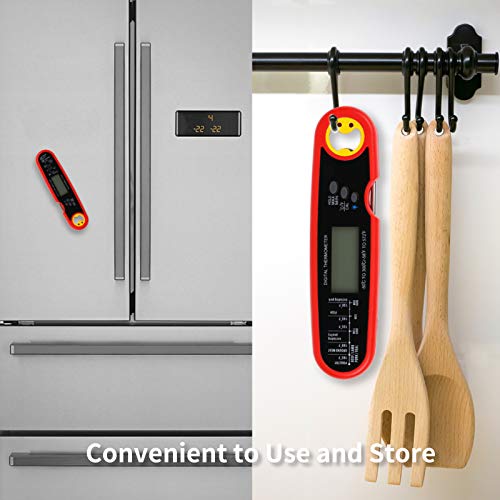 image for Jagrom IPX7 Waterproof Food Meat Thermometer for Cooking, Digital Inst
