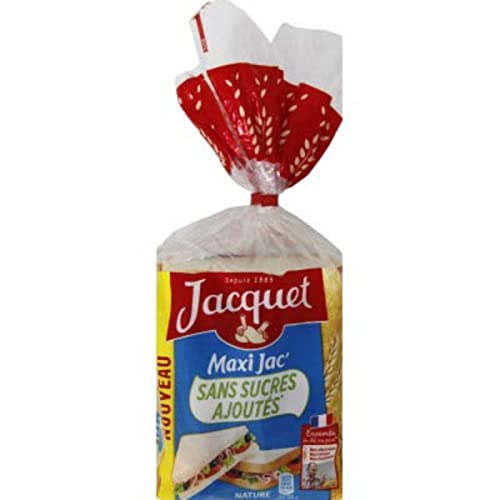 Jacquet Pan natural, sin azúcar añadido, 550 g