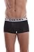 Diesel Men's 3-Pack Shawn Stretch Boxer Trunk, Pink/Charcoal/Black, Small