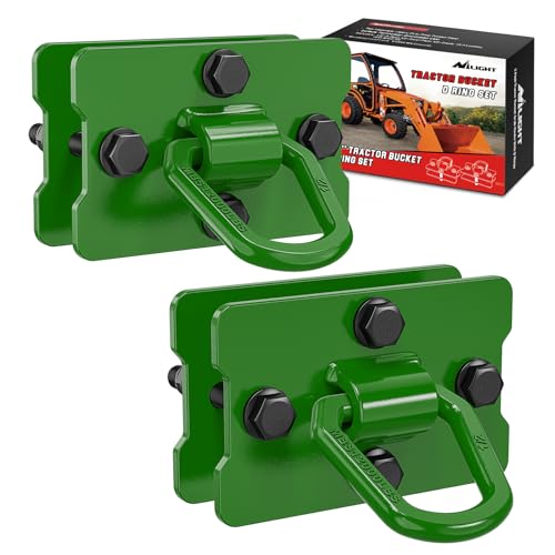 Image of Nilight 1 /2 inch Heavy Duty Trailer D Ring Tie Down Anchors with Backing Plates