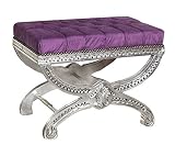 PANCA IMBOTTITA - Elegante e classica panchetta stile francese, ideale per completare ambienti dallo stile classico o per dare un tocco distintivo ad ambienti moderni