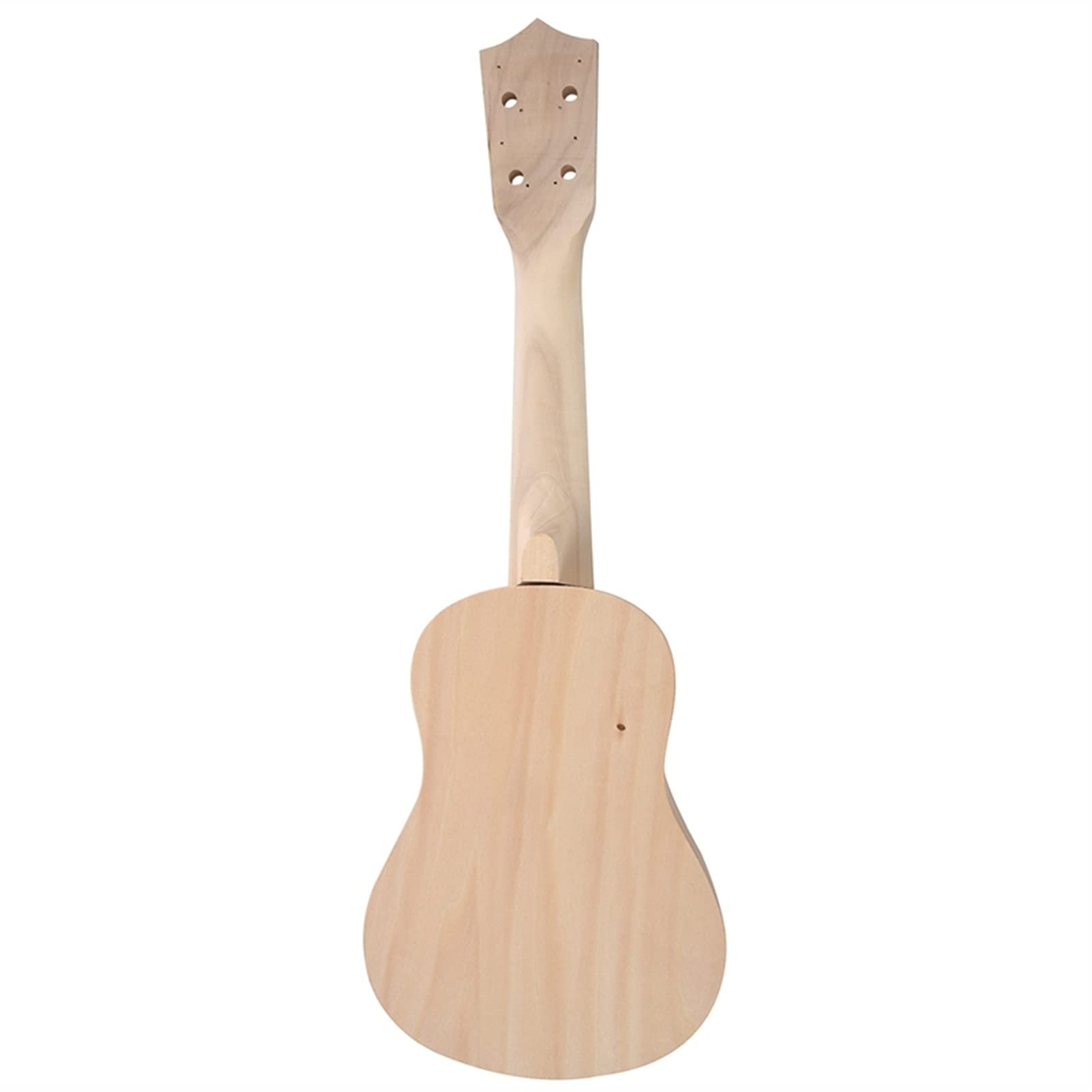 Ukulele koncertowe Początkujący Ukulele 21- calowa Biała Drewniana Kula Ukulele Sopranowa Gitara Hawajska