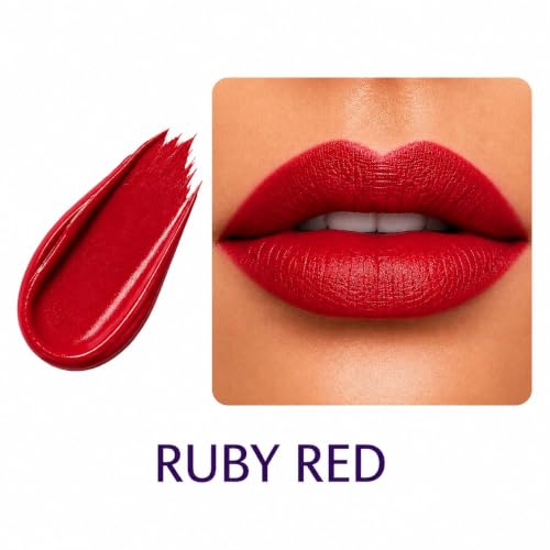 Image of Liquid Lipstick - Ruby Red - Long lasting | Water proof