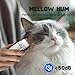 FuzzyFix Pet Grooming Clippers for Matted Hair Cat, Trimmer for Low Noise, Waterproof Portable USB Rechargeable Professional Cat Cippers for Dogs and Cats Eyes, Ears, and Paws Silver