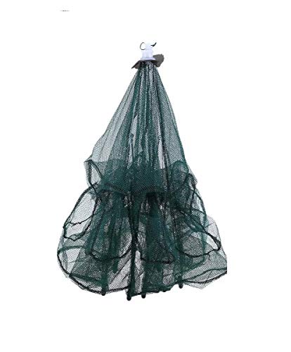 Armadilha De Pesca Covo p/Peixes Pequenos Camarão 8 Bocas