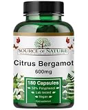 Source of Nature Citrus Bergamotto, 600 mg per Capsula, 180 Capsule