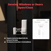 SwitchBot Hub 3 + Contact Sensor 3er-Pack Set für IR-Steuerung und Sensoren | Hub 3 + Contact 3er-Pack: Hub mit Display und IR; Kontakte für mehrere Zonen; für flexible Szenen, App-Meldungen und Komfort. – Ansicht 7