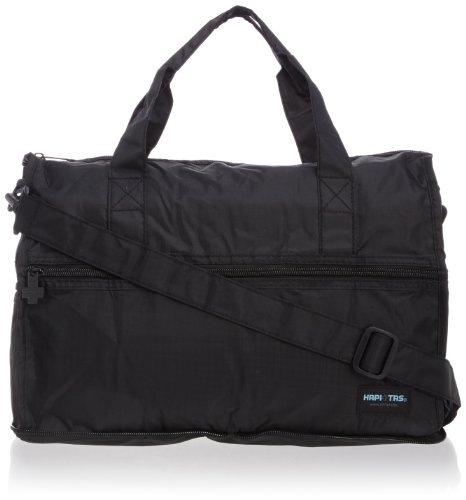 折りたたみボストンバッグ 小型 キャリーオン可能 豊富な柄 1ブラック