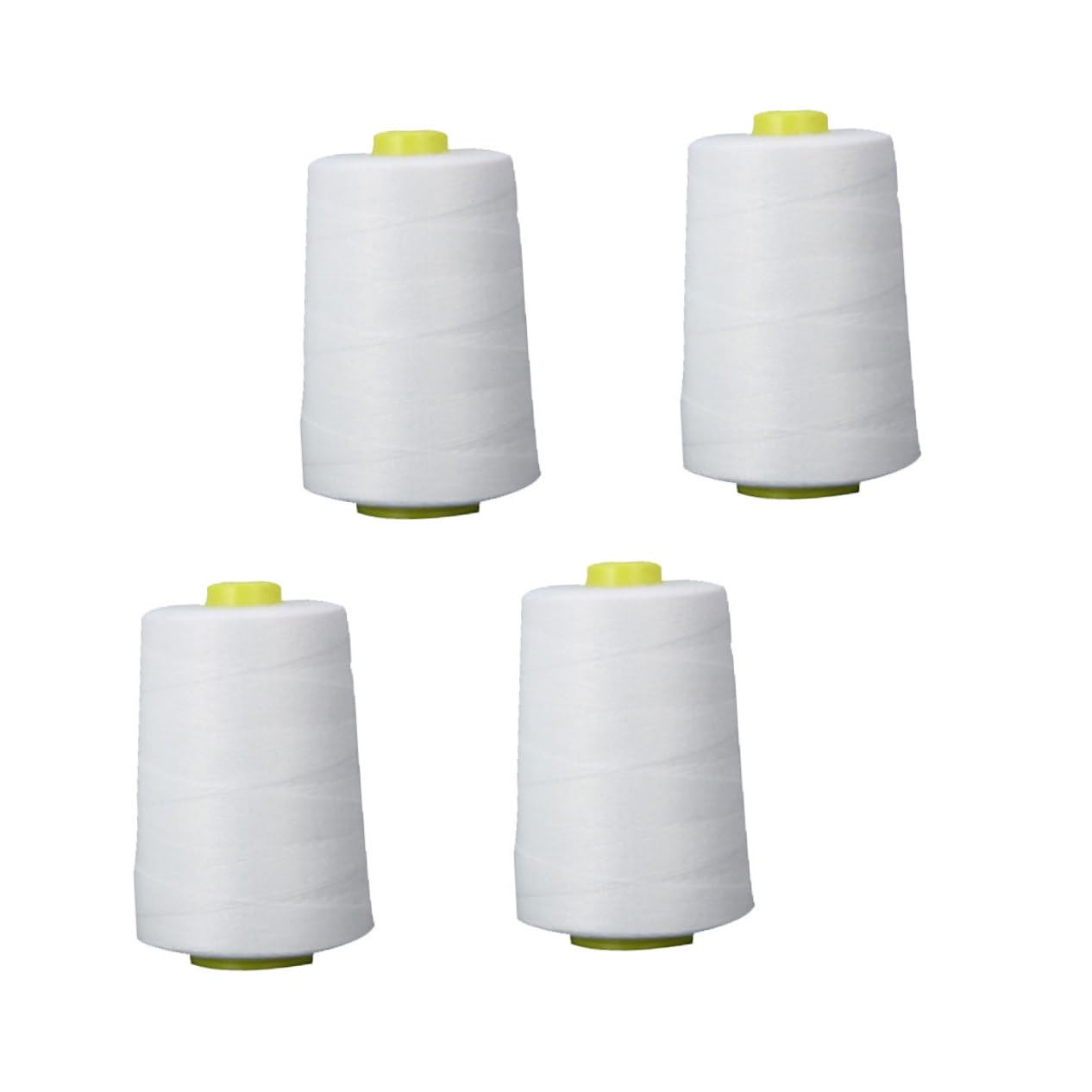Homoyoyo 4piezas Línea De Paquetes Hilo De Coser Unidades Hilo De Poliéster Máquina De Coser Para Costura Manual y Cierre De Bolsas