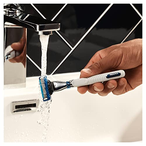 Gillette Mach3 Turbo Nassrasierer Herren, Rasierer + 5 Rasierklingen mit 3-fach Klinge, Geschenk Männer - Image 8