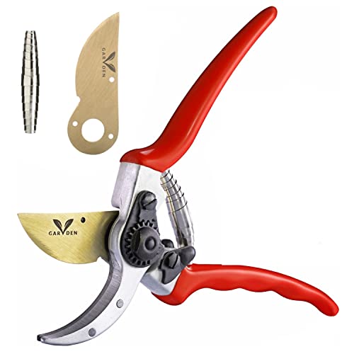 Professional Titanium Pruning Shears By Garden V Pro