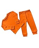 Monag Long Sleeve Tee & Trouser Set 12-18M Orange