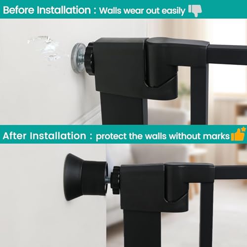 Rallonges de protection murale Mumeasy pour barrière de bébé montée à pression - 5