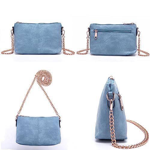 Image of Qiyuer 13 inch Women Spacious Soft PU Handbag Hobo Bag Purse Wallet Set 4pcs | Large, Dual-use Crossbody & Shoulder Bag, Multi-pocket, Divided Compartments, Fits Tablet, Versatile for Daily & Work