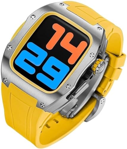 Boîtier de montre anti-choc et bracelet étanche pour protéger votre Apple Watch 45mm