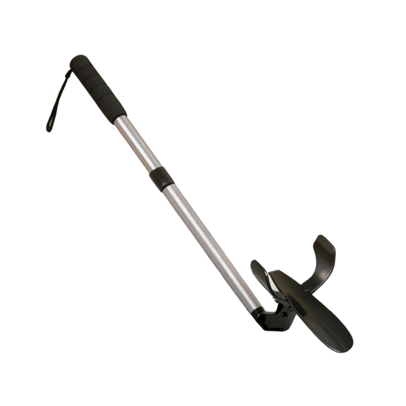 B Baosity Enfile-chaussettes Sans Pliage, Outil pour Chaussures, Aide Télescopique Réglable, En Alliage D'aluminium et Polypropylène, Portable, Adapté Aux P