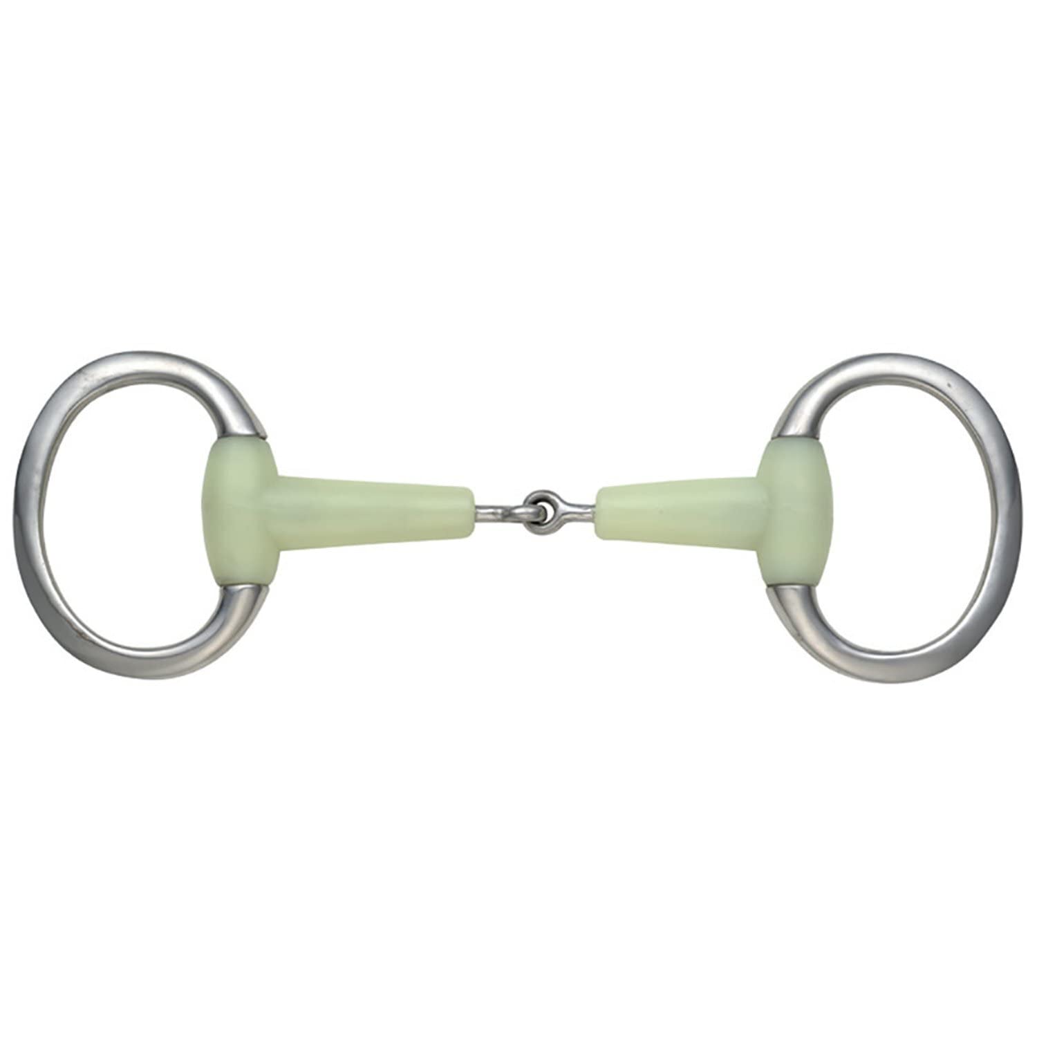 Shires Equikind Jointed Eggbutt Flat Ring 5.5"