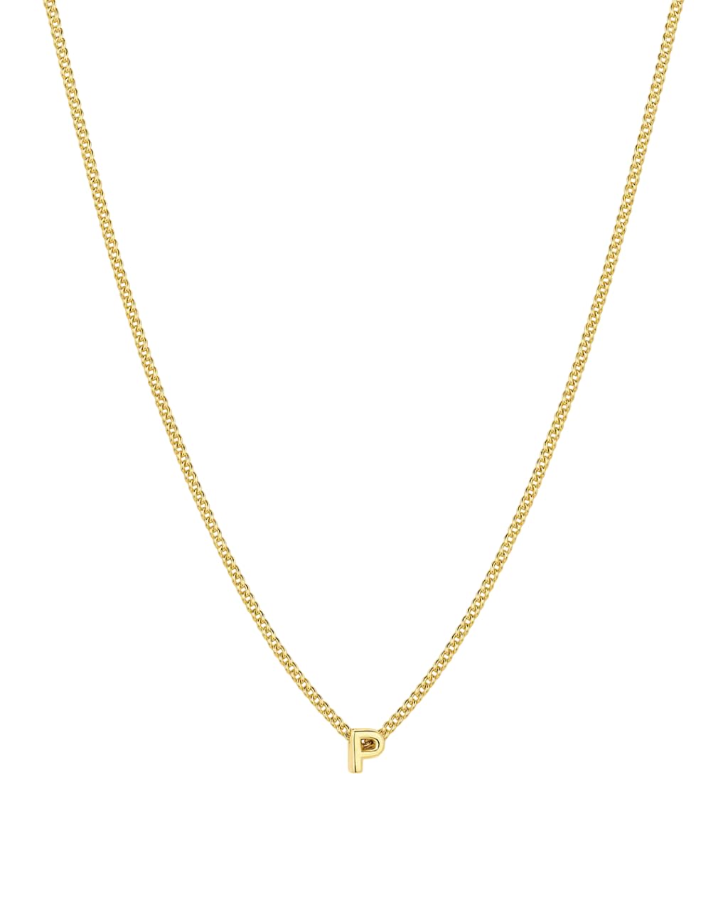 Gorjana Wilder Mini Alphabet Necklace R