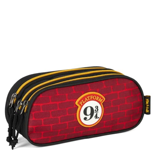 Estojo Luxcel Harry Potter Plataforma 9¾, 3Fecho, EI42285HP - Luxcel