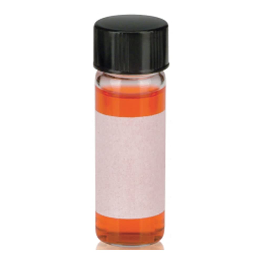 Wheaton Science Products 225014 Clear Borosilicate Glass Lab File Sample Vial with 13-425 Phenolic Screw Cap, 8 mL Capacity (Pack of 144)