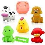 Mold Free Baby Bath Toys - No Hole Bath Toys for Kids Ages 1-3 | Floating Toys | Bathtub Tub Pool Water Table Toys | Toddler Infant Gifts | Baby Toys 6-12-18 Months | 1 2 3 Year Old Girl Boys Gifts