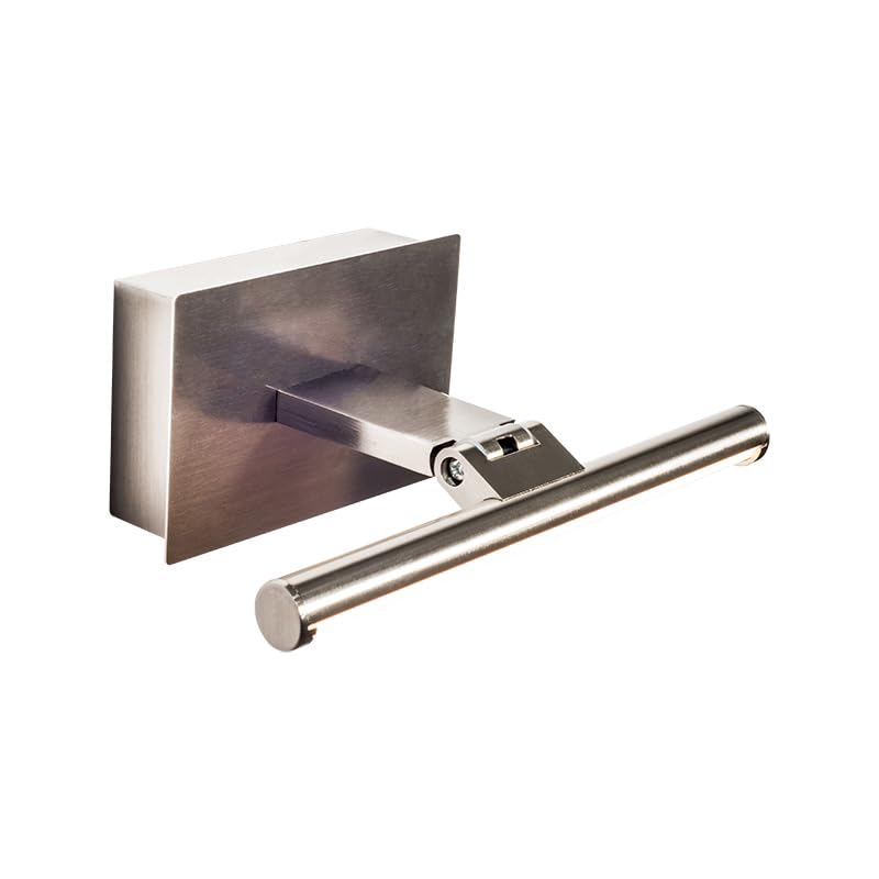 ED:T/ed:t Edit Slimline 197 USB Rechargeable LED Picture Light with Remote Control Satin Nickel